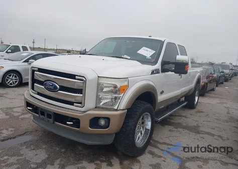 2014 Ford F-250 Lariat из США, поврежденный, VIN 1FT7W2BT6EEA09053